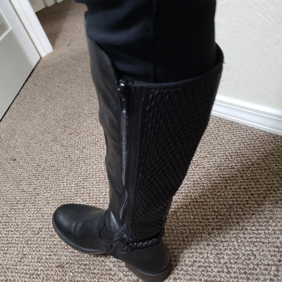 Rieker Faith 91 Black Tall Riding Boots Size 38 - Picture 16 of 16